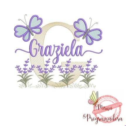 Matriz de Bordado - Graziela (fazemos Qualquer Nome)
