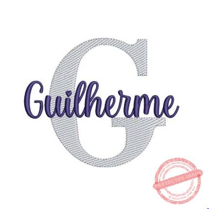 Matriz de Bordado - Guilherme (fazemos Qualquer Nome)