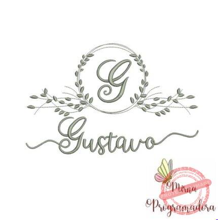 Matriz de Bordado - Gustavo (fazemos Qualquer Nome)