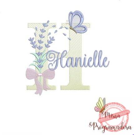 Matriz de Bordado - Hanielle Lavanda