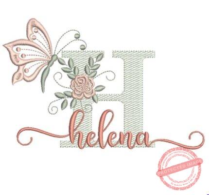 Matriz de Bordado - Helena