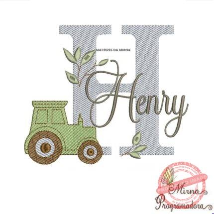 Matriz de Bordado Henry