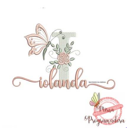 Matriz de Bordado - Iolanda