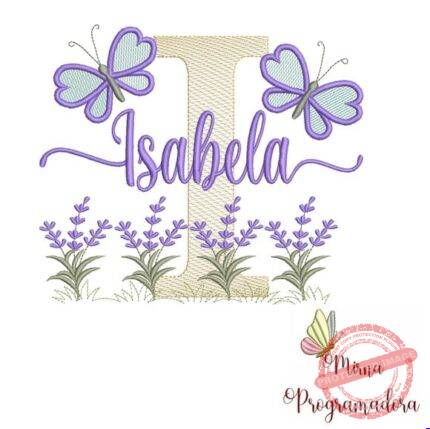 Matriz de Bordado - Isabela (fazemos Qualquer Nome)]