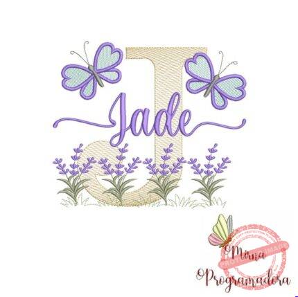 Matriz de Bordado - Jade (fazemos Qualquer Nome)]