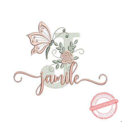 Matriz de Bordado - Jamile (fazemos Qualquer Nome)