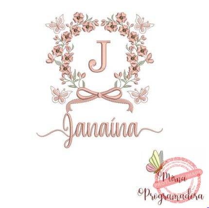 Matriz de Bordado - Janaína