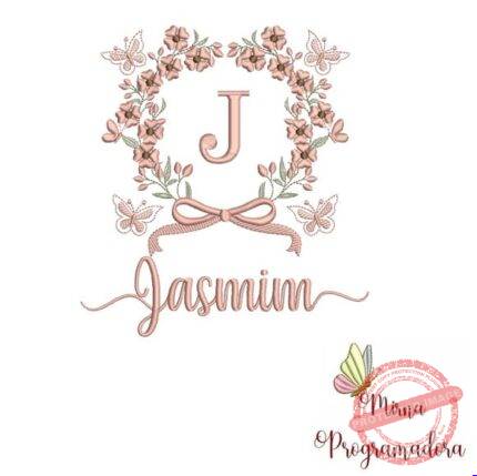 Matriz de Bordado - Jasmim