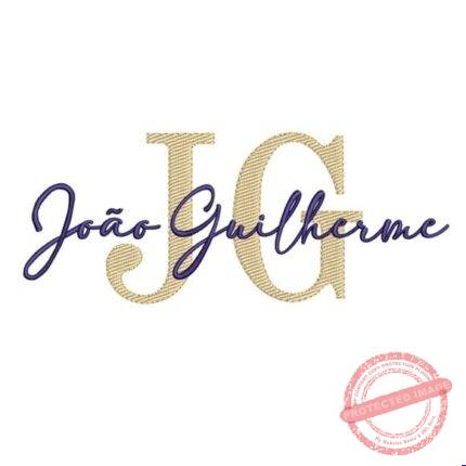 Matriz de Bordado - João Guilherme (fazemos Qualquer Nome)