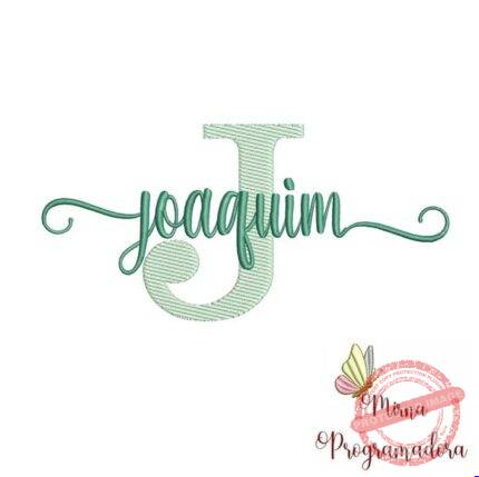 Matriz de Bordado - Joaquim (fazemos Qualquer Nome)