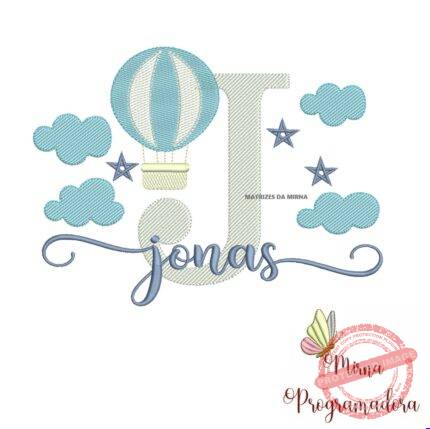 matriz de bordado jonas