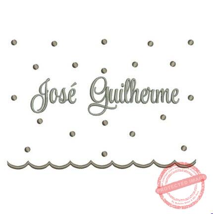 Matriz de Bordado - José Guilherme (fazemos Qualquer Nome)
