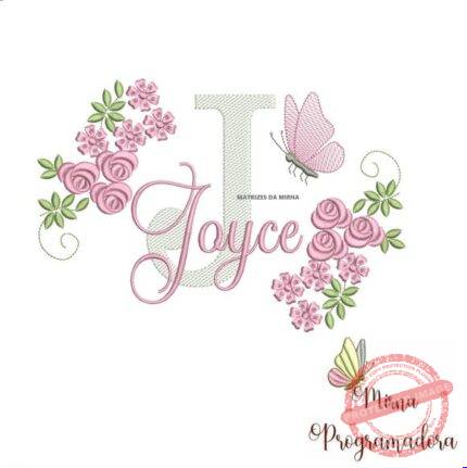 Matriz de Bordado - Joyce