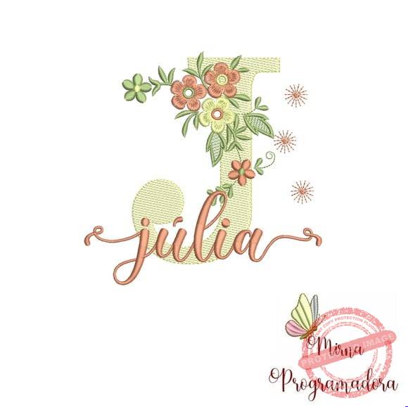 matriz-de-bordado-julia-fazemos-qualquer-nome-elna Matriz de Bordado - Júlia (fazemos Qualquer Nome) - Imagem 1
