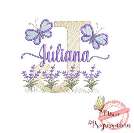 Matriz de Bordado - Juliana (fazemos Qualquer Nome)