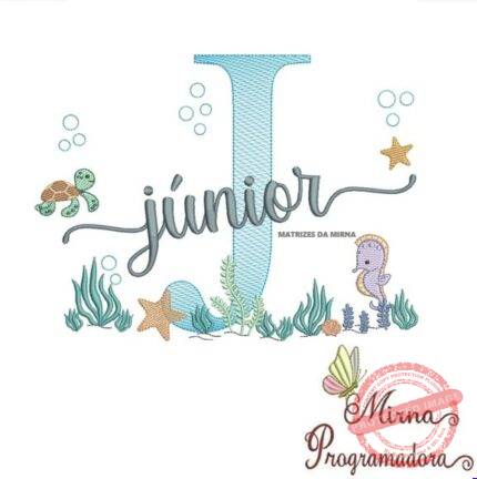 Matriz de Bordado - Júnior (fazemos Qualquer Nome)
