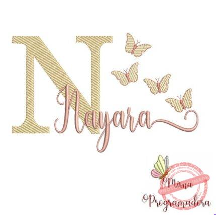 Matriz de Bordado - Nayara (fazemos Qualquer Nome)
