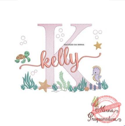 Matriz de Bordado - Kelly (fazemos Qualquer Nome)