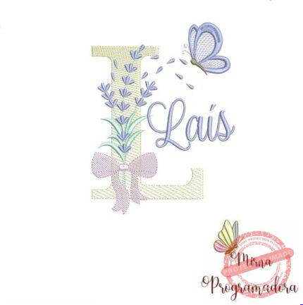 Matriz de Bordado - Laís Lavanda