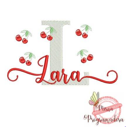 Matriz de Bordado - Lara (fazemos Qualquer Nome)