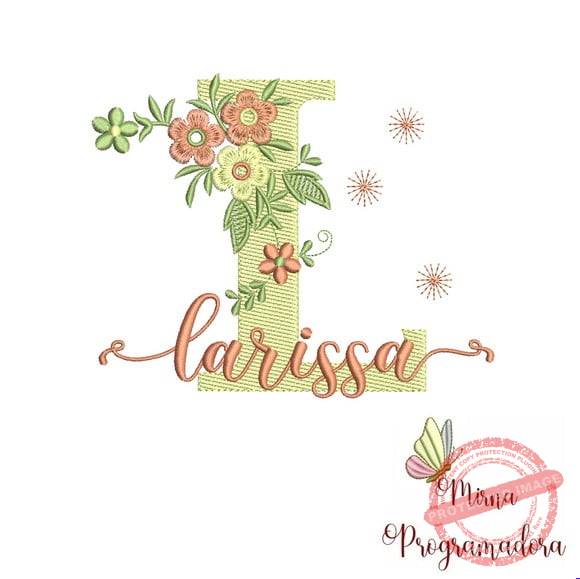 matriz-de-bordado-larissa-fazemos-qualquer-nome-matriz-de-bordado-larissa Matriz de Bordado - Larissa (fazemos Qualquer Nome) - Imagem 1