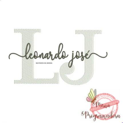 Matriz de Bordado - Leonardo José