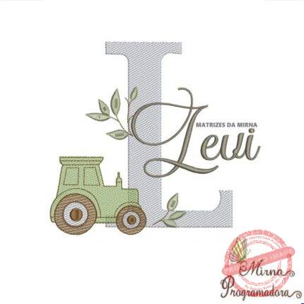 Matriz de Bordado Levi