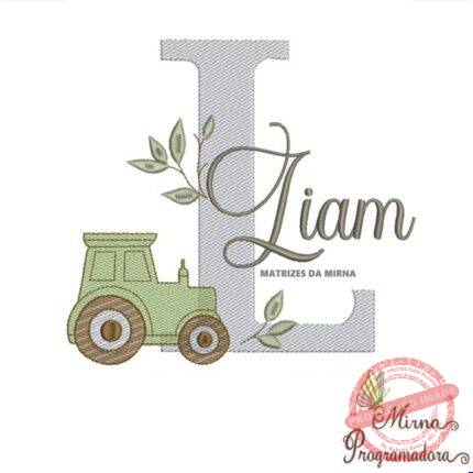 Matriz de Bordado Liam