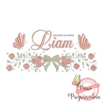 Matriz de Bordado Liam