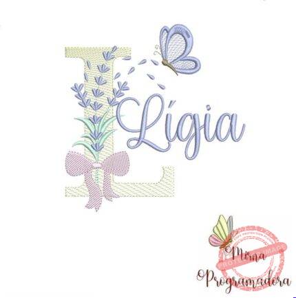 Matriz de Bordado - Lígia Lavanda
