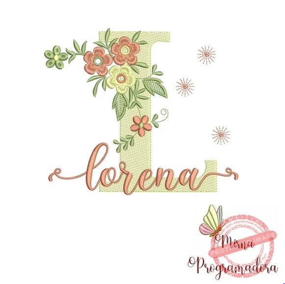 matriz-de-bordado-lorena-fazemos-qualquer-nome-design Matriz de Bordado - Lorena (fazemos Qualquer Nome) - Imagem 1