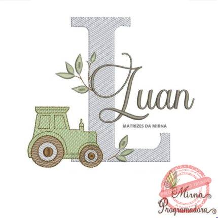 Matriz de Bordado Luan