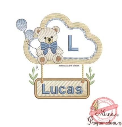 Matriz de Bordado Lucas