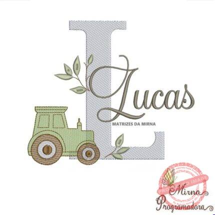 Matriz de Bordado Lucas