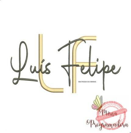 Matriz de Bordado - Luis Felipe(fazemos Qualquer Nome)