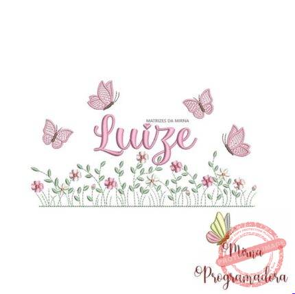 Matriz de Bordado - Luize (fazemos Qualquer Nome)