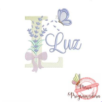 Matriz de Bordado - Luz Lavanda
