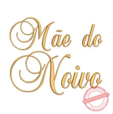 Matriz De Bordado - Mãe Do Noivo