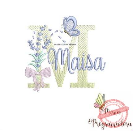Matriz de Bordado - Maisa (fazemos Qualquer Nome)