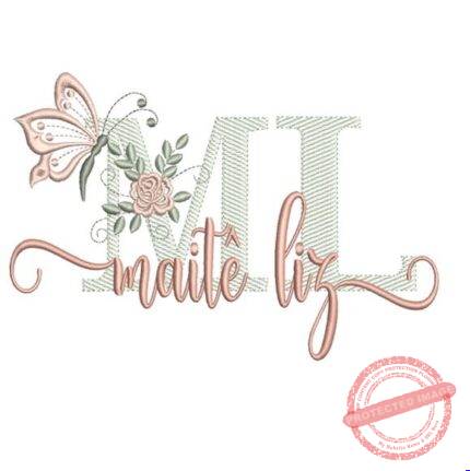 Matriz de Bordado - Maitê Liz (fazemos Qualquer Nome)
