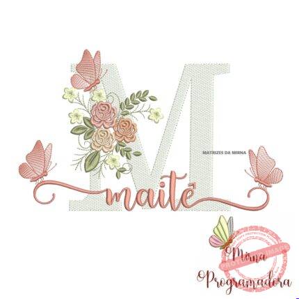 matriz de bordado maite