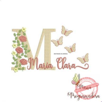 Matriz de Bordado - Maria Clara