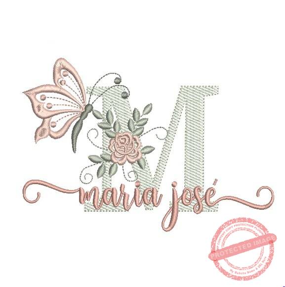 matriz-de-bordado-maria-jose-fazemos-qualquer-nome-embroidery Matriz de Bordado - Maria José (fazemos Qualquer Nome) - Imagem 1