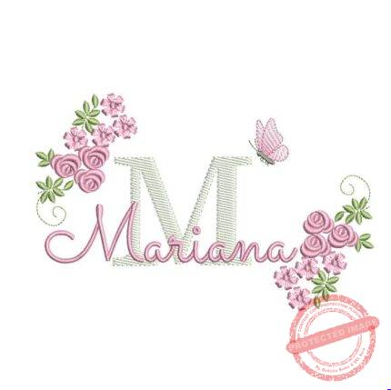 Matriz de Bordado - Mariana