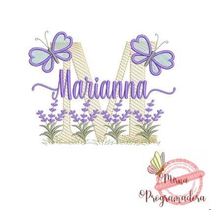 Matriz de Bordado - Marianna (fazemos Qualquer Nome)