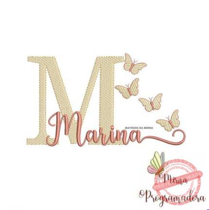 Matriz de Bordado - Marina
