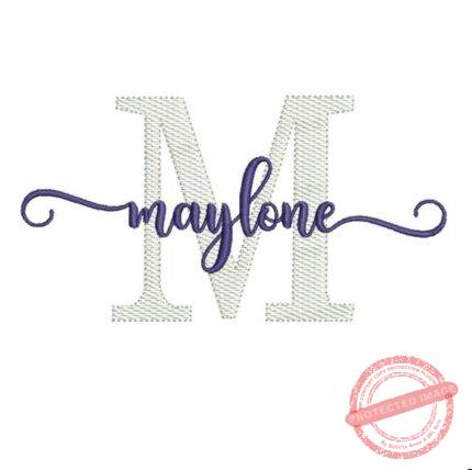 Matriz de Bordado - Maylone