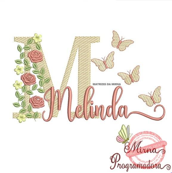 matriz-de-bordado-melinda-fazemos-qualquer-nome-matriz-de-bordado-melinda Matriz de Bordado - Melinda (fazemos Qualquer Nome) - Imagem 1