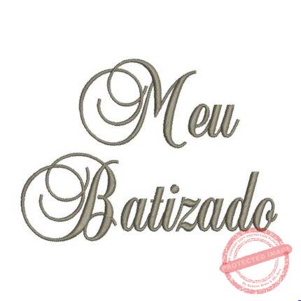 Matriz de Bordado - Meu Batizado