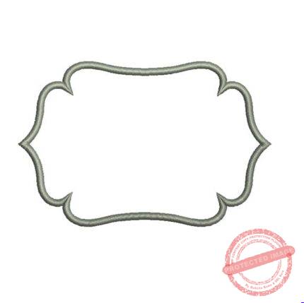 Matriz de Bordado - Moldura